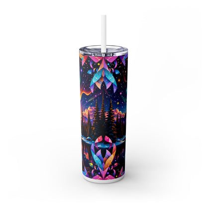 Christmas Tree Tumbler with Straw, 20oz