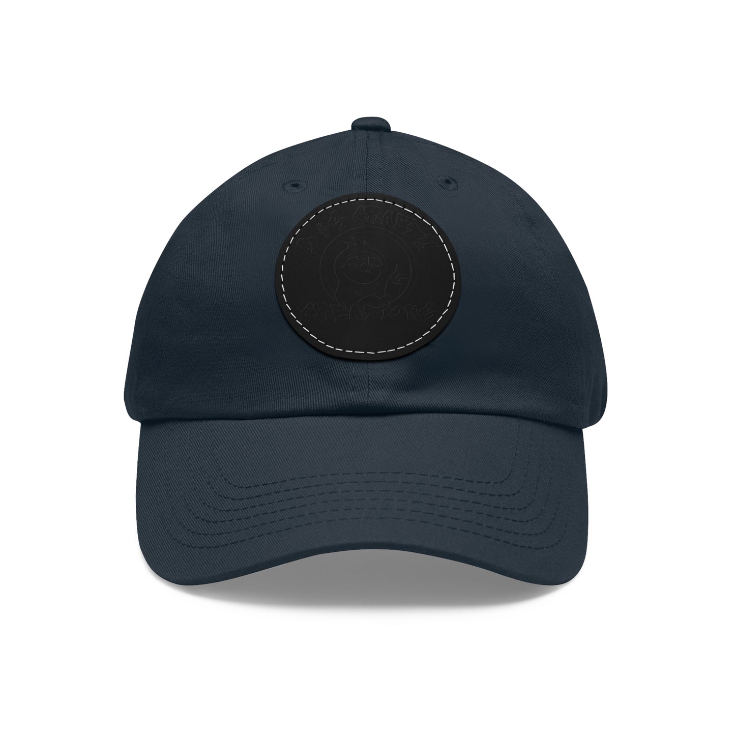 DS Hat with Leather Patch (Round)