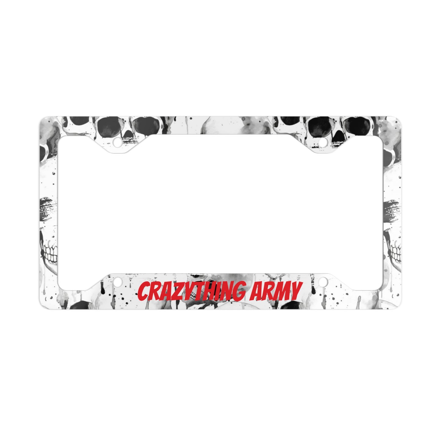 CTA Metal License Plate Frame