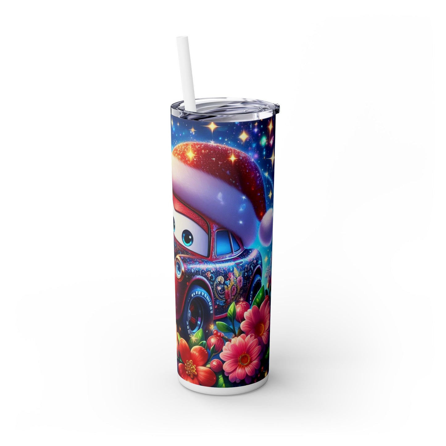 Vroom Vroom Tumbler with Straw, 20oz