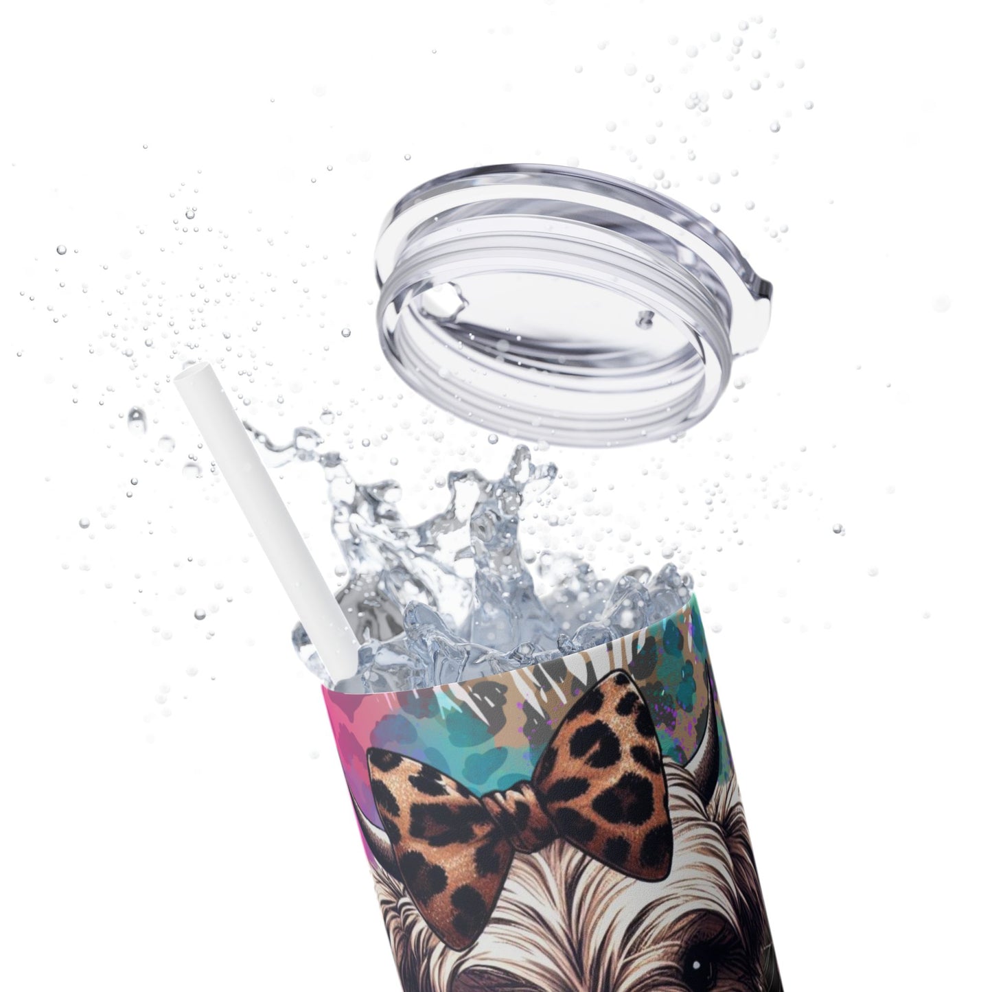 Colorful highland Tumbler with Straw, 20oz