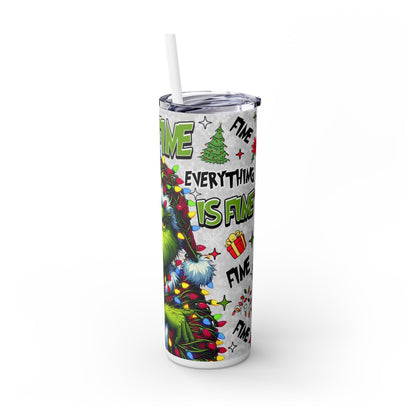 Im Fine Skinny Tumbler with Straw, 20oz