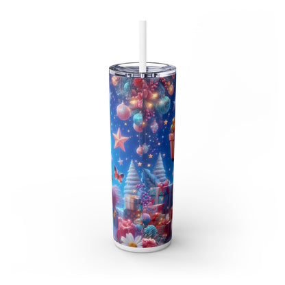 Snowman Tumbler with Straw, 20oz