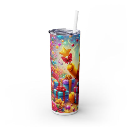 Bear Time Tumbler with Straw, 20oz