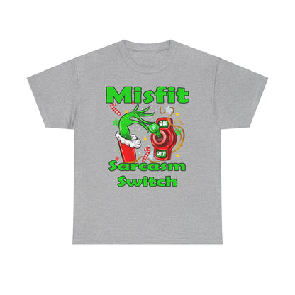 Misfit Sarcasm Switch Heavy Cotton Tee