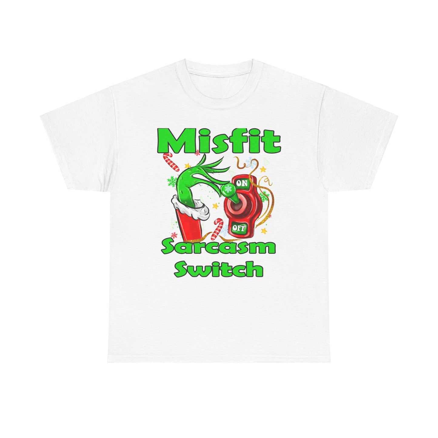 Misfit Sarcasm Switch Heavy Cotton Tee