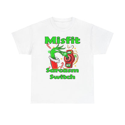 Misfit Sarcasm Switch Heavy Cotton Tee