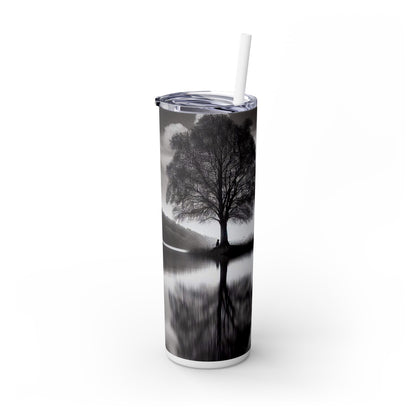 Scarey clown Tumbler with Straw, 20oz