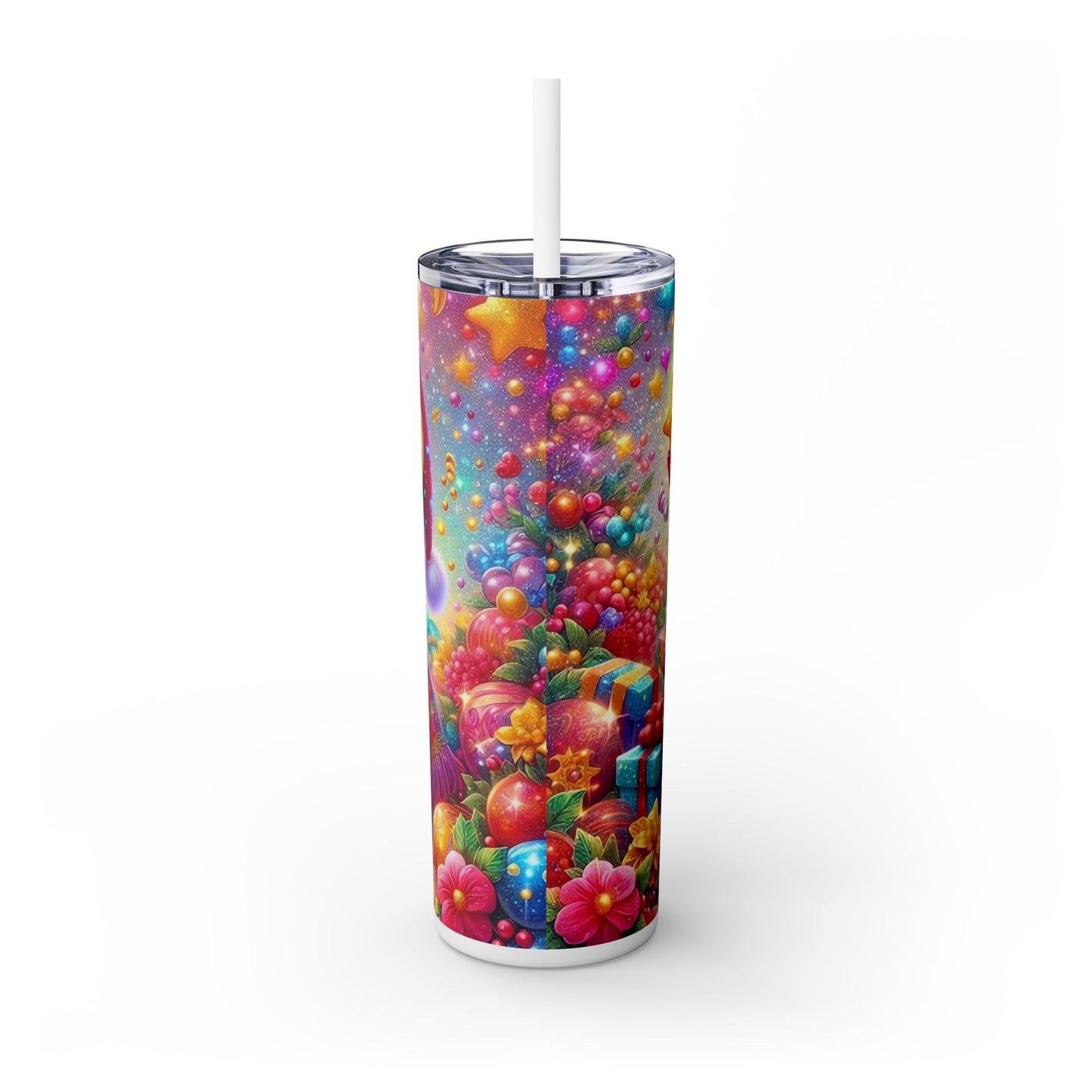 Bear Time Tumbler with Straw, 20oz