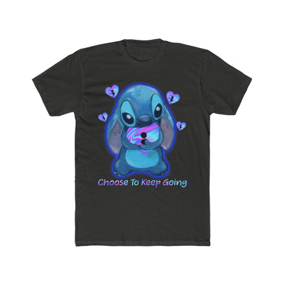 Blue guy awareness Tee