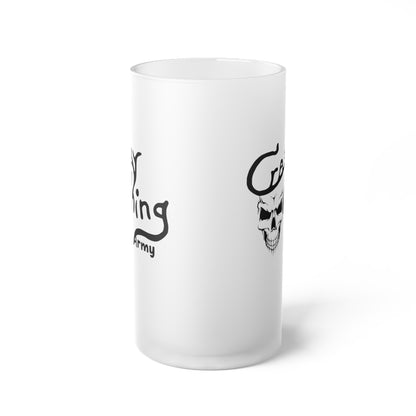 CTA Frosted Glass Beer Mug