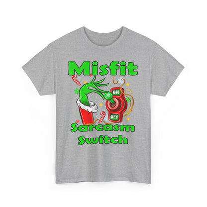 Misfit Sarcasm Switch Heavy Cotton Tee