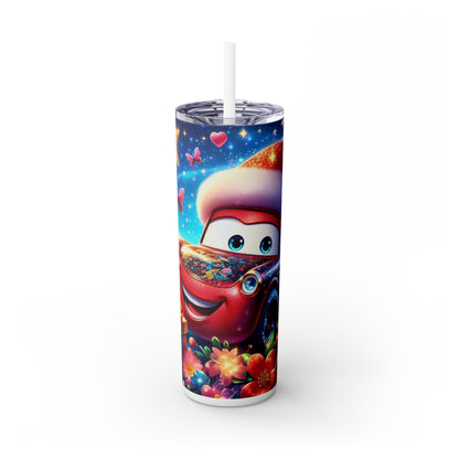 Vroom Vroom Tumbler with Straw, 20oz