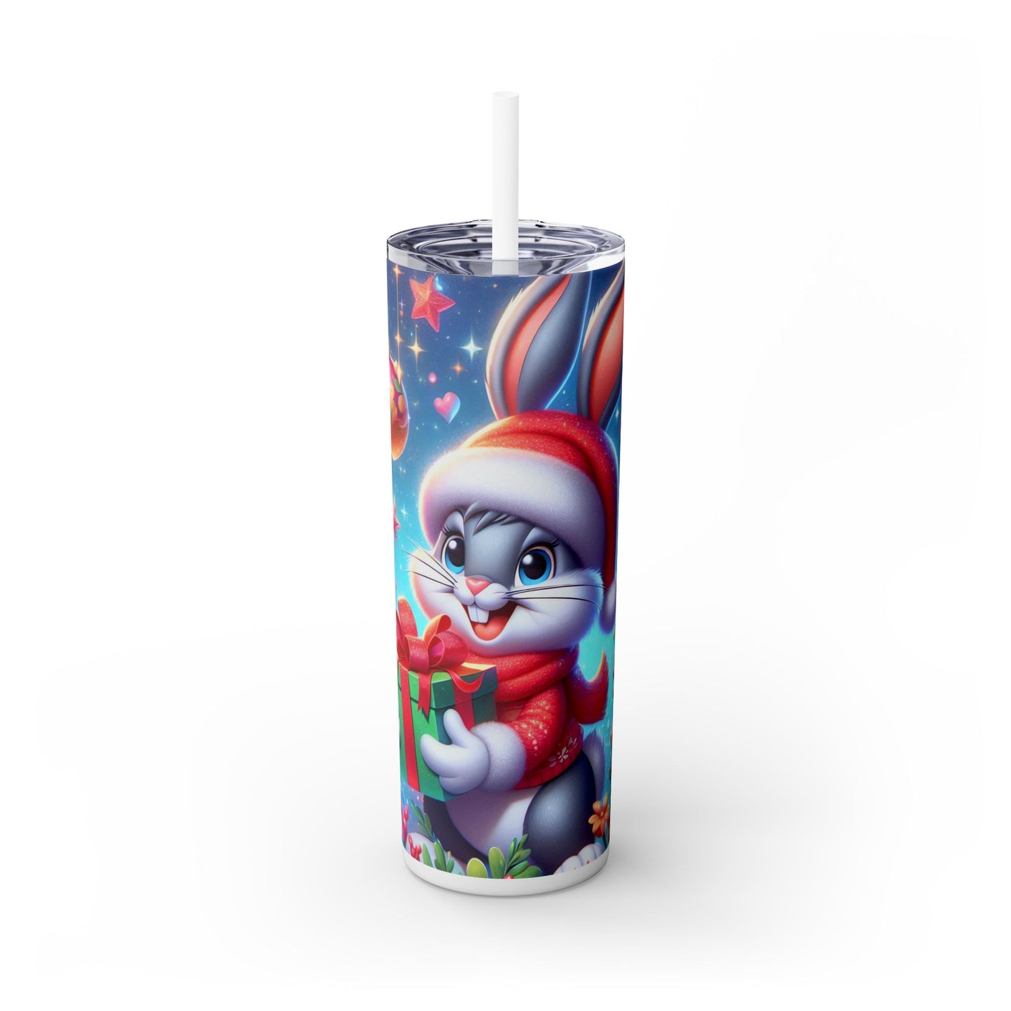 Bunny Tumbler with Straw, 20oz