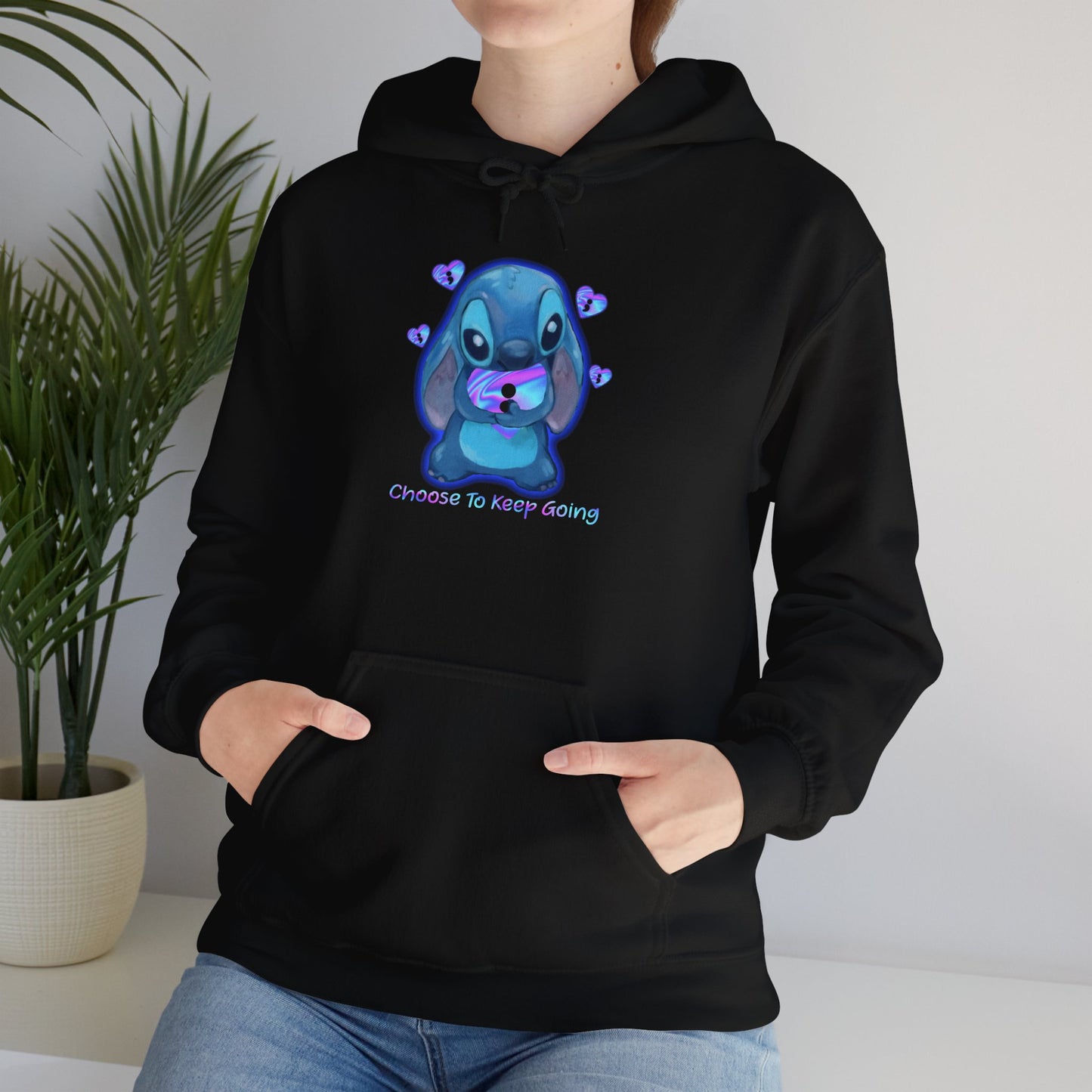 awareness monster Unisex Heavy Blend™ Hooded Sweatshirt