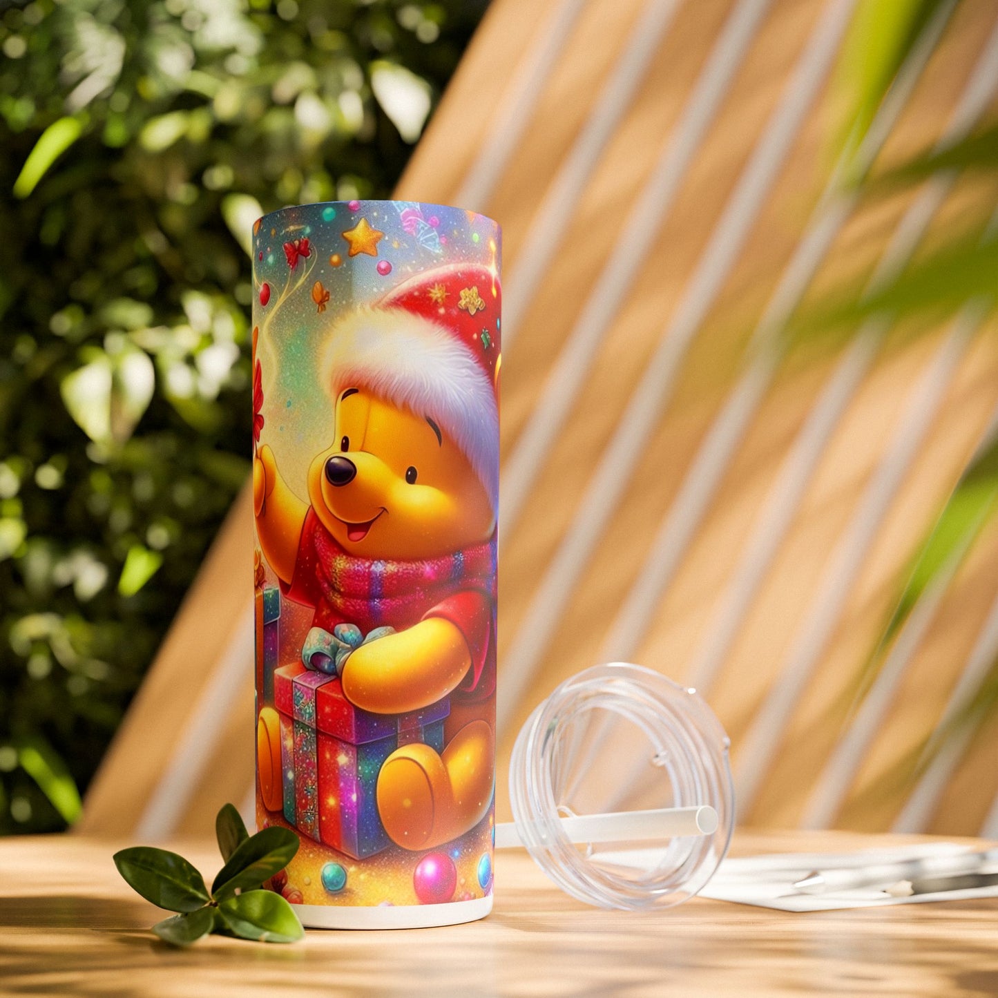 Bear Time Tumbler with Straw, 20oz