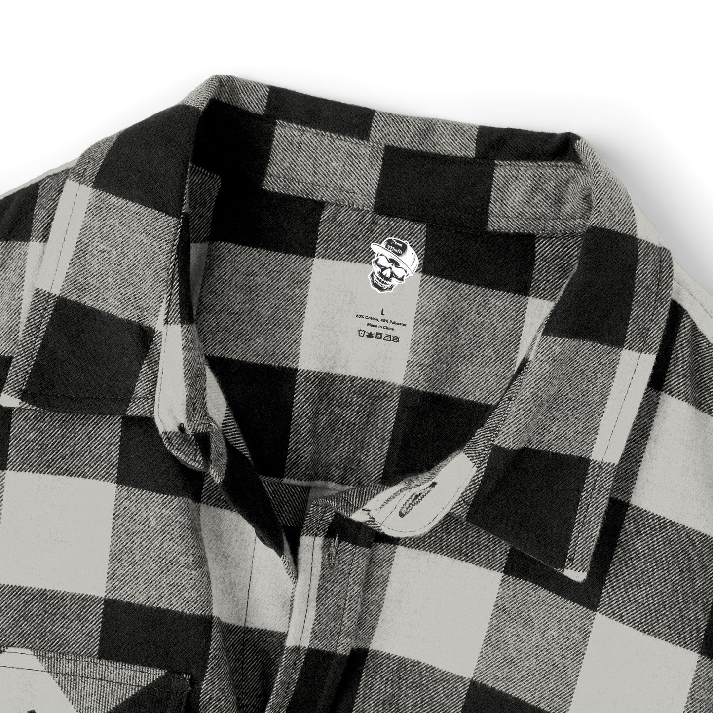 Misfit Unisex Flannel Shirt