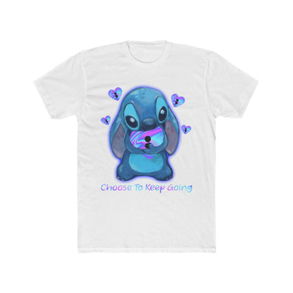 Blue guy awareness Tee