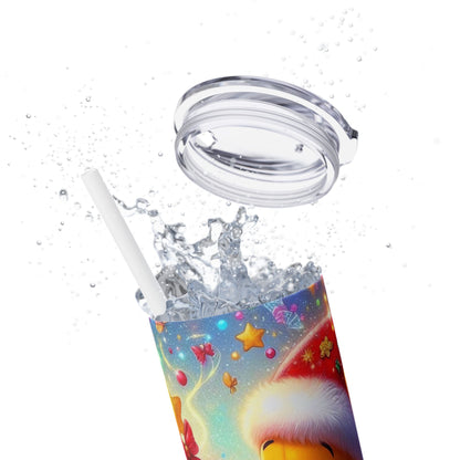 Bear Time Tumbler with Straw, 20oz