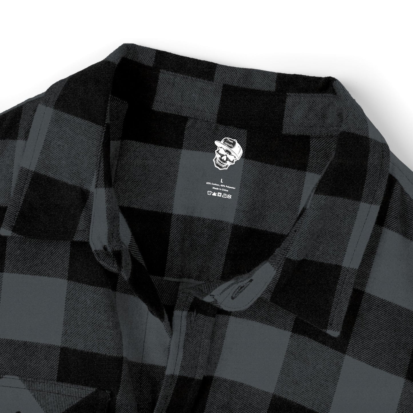 Misfit Unisex Flannel Shirt