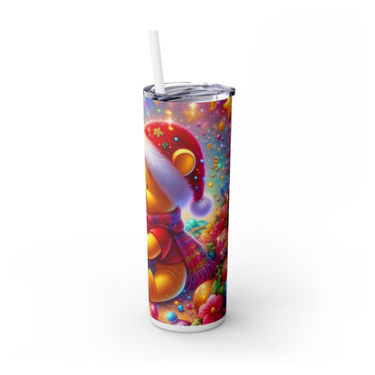 Bear Time Tumbler with Straw, 20oz