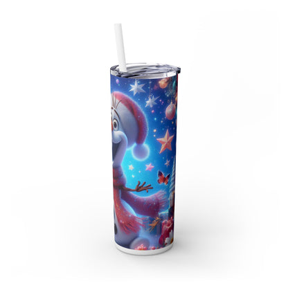 Snowman Tumbler with Straw, 20oz