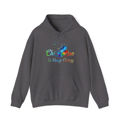 Keep Going Unisex Heavy Blend™ Hooded Sweatshirt