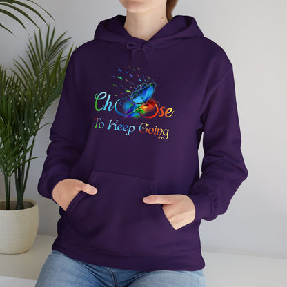 Keep Going Unisex Heavy Blend™ Hooded Sweatshirt