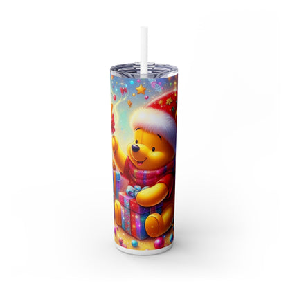 Bear Time Tumbler with Straw, 20oz