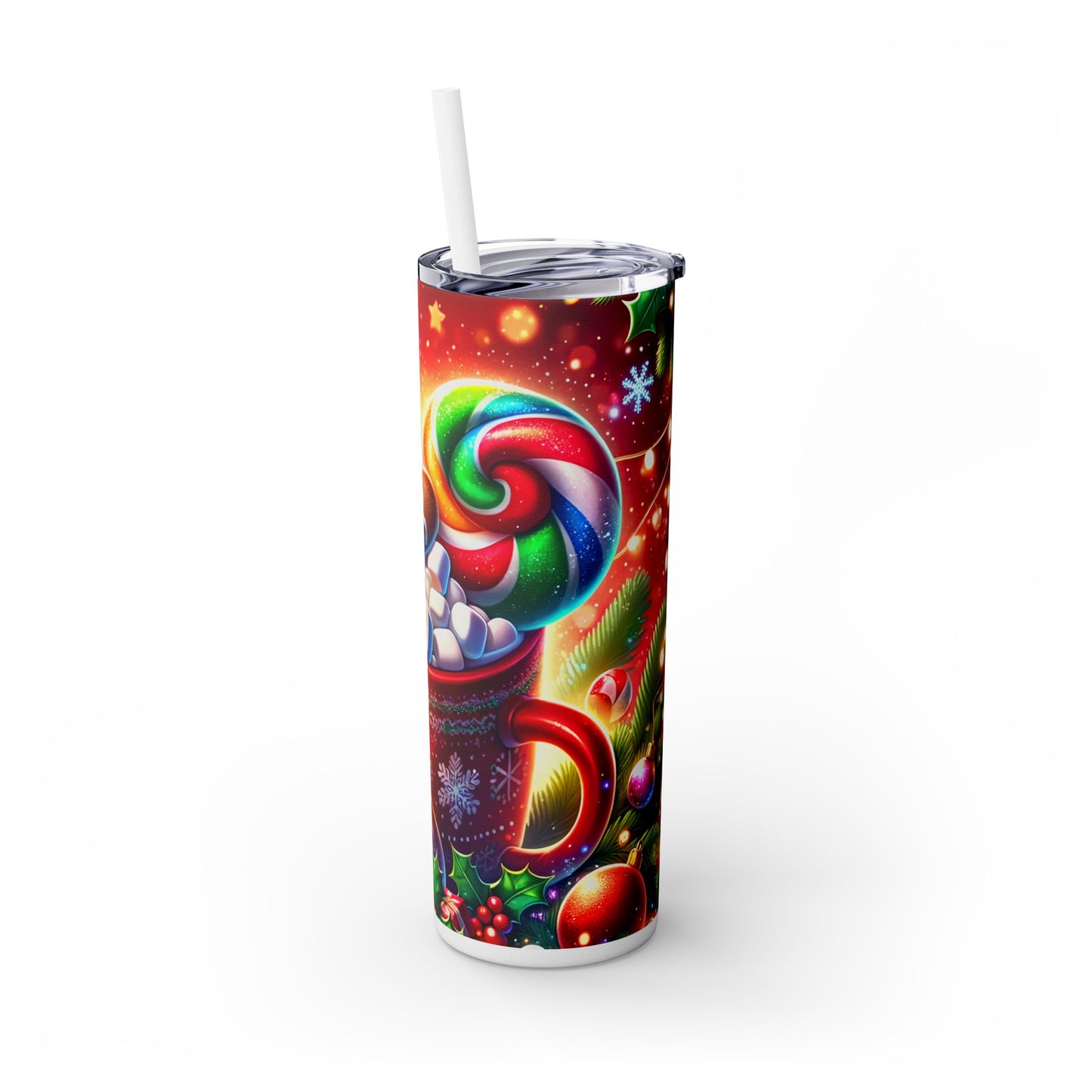 Ginger Bread Tumbler with Straw, 20oz