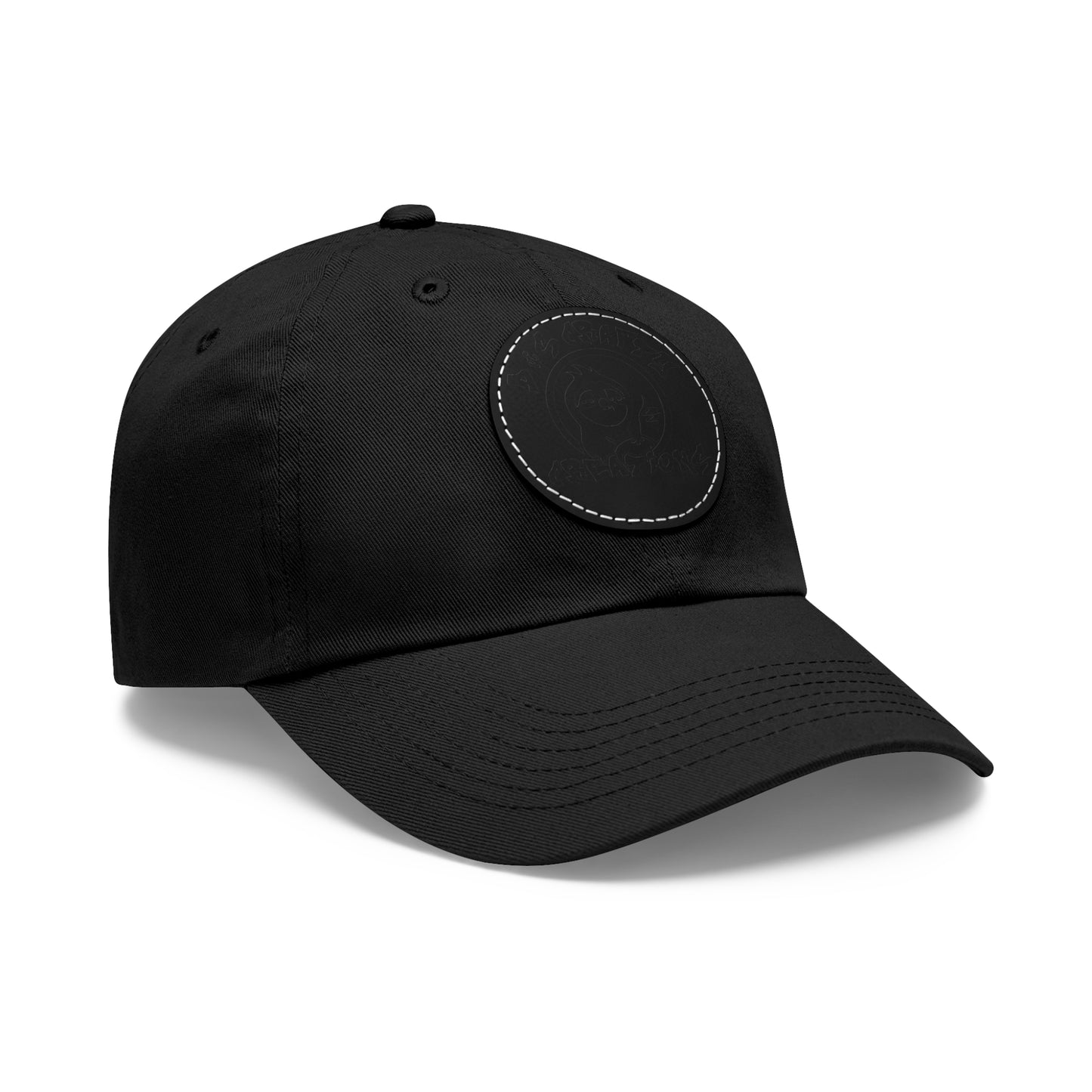 DS Hat with Leather Patch (Round)