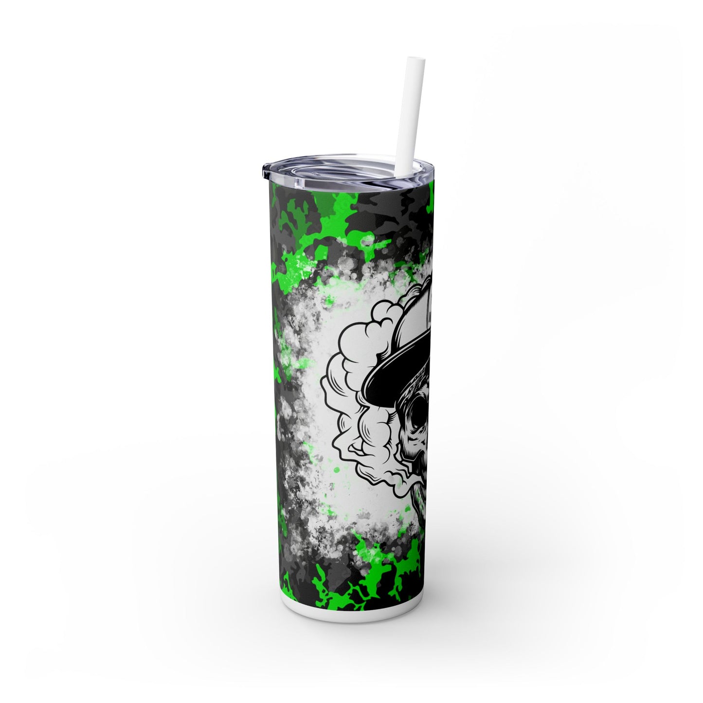 Misfits Skinny Tumbler with Straw, 20oz