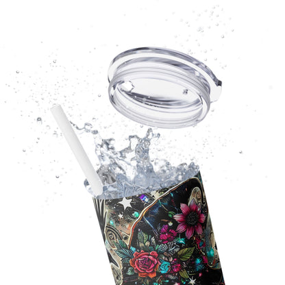 Witchy Skinny Tumbler with Straw, 20oz