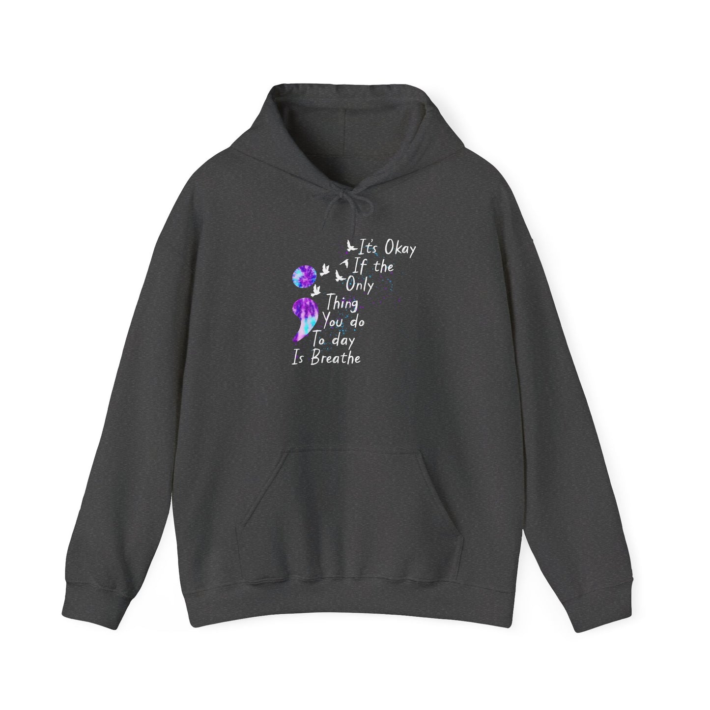 Semicolon Unisex Heavy Blend™ Hooded Sweatshirt