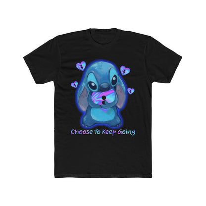 Blue guy awareness Tee