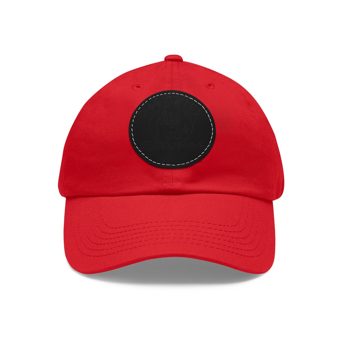 DS Hat with Leather Patch (Round)