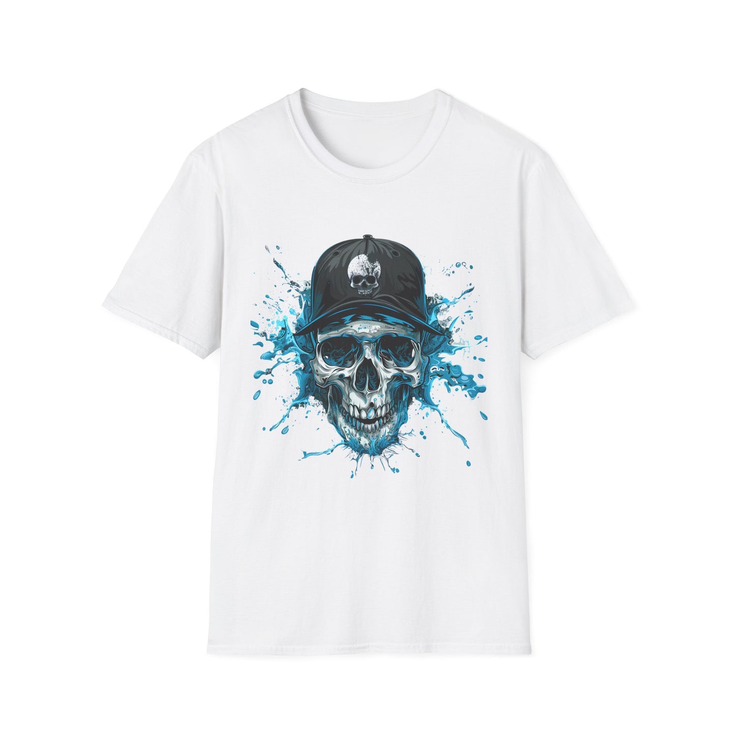 Skull Hat Softstyle T-Shirt