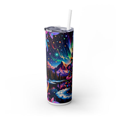 Christmas Tree Tumbler with Straw, 20oz