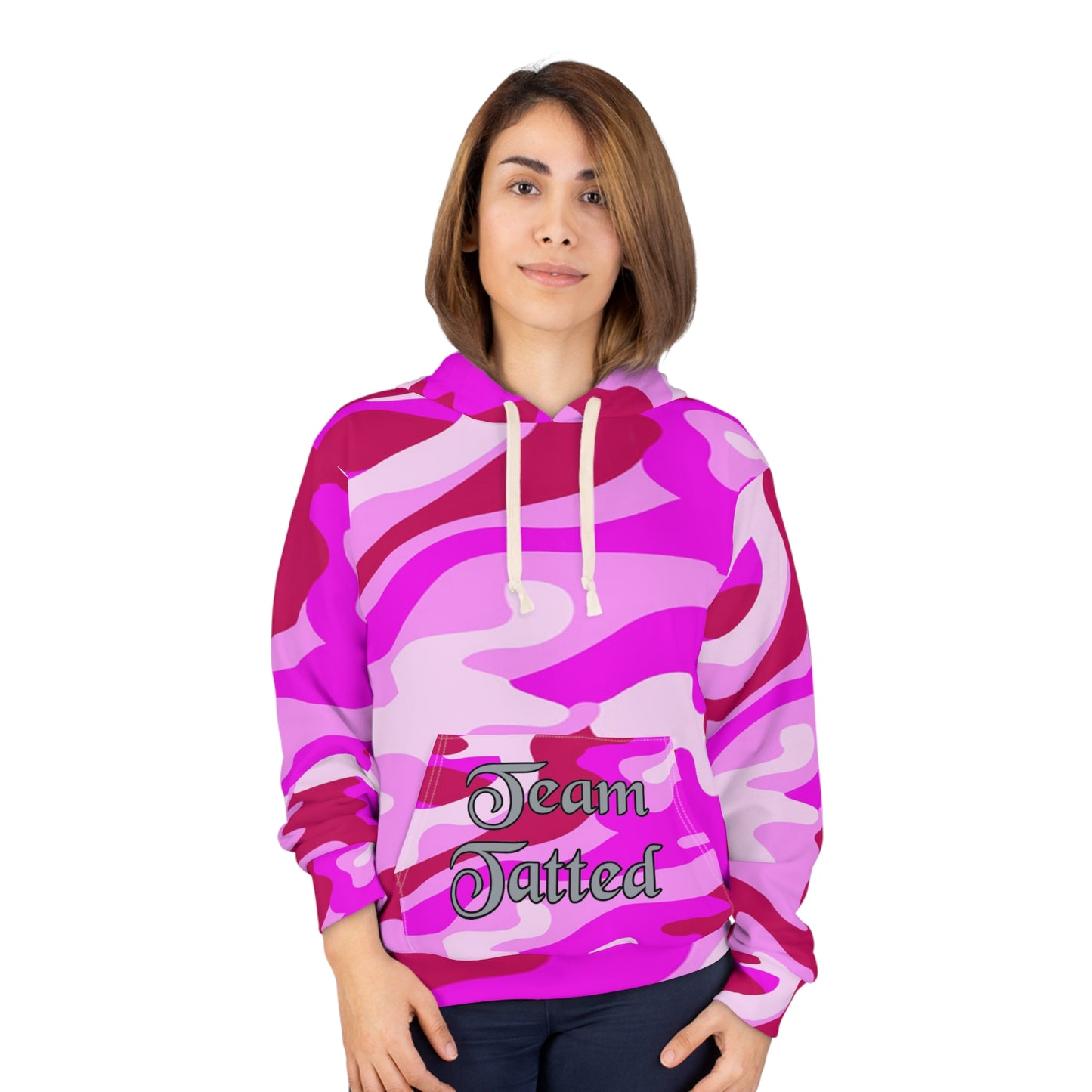 Team Tatted Unisex Pullover Hoodie (AOP)