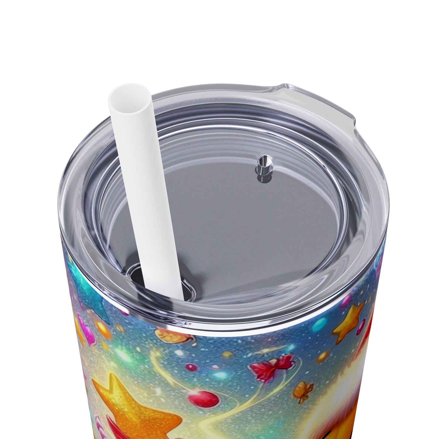 Bear Time Tumbler with Straw, 20oz